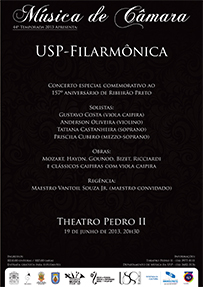 Junho - Concerto especial com USP-Filarmônica