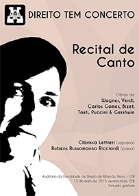 Maio - Recital de Canto