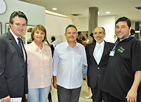 Prof. Dr. Fernando Luis M. Mantelatto, Profª Drª Maria de Lourdes Pires Bianchi, Prof. Dr. Osvaldo Luiz Bezzon, Prof. Dr. Humberto Celli Junior e Prof. Dr. Rubens Ricciardi