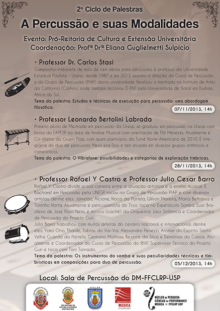 A Percussão e suas Modalidades